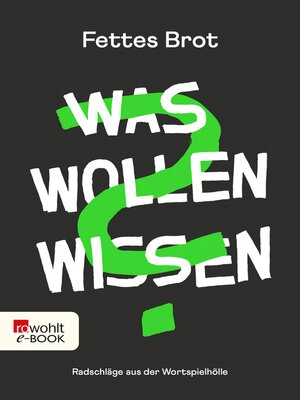 cover image of Was Wollen Wissen
